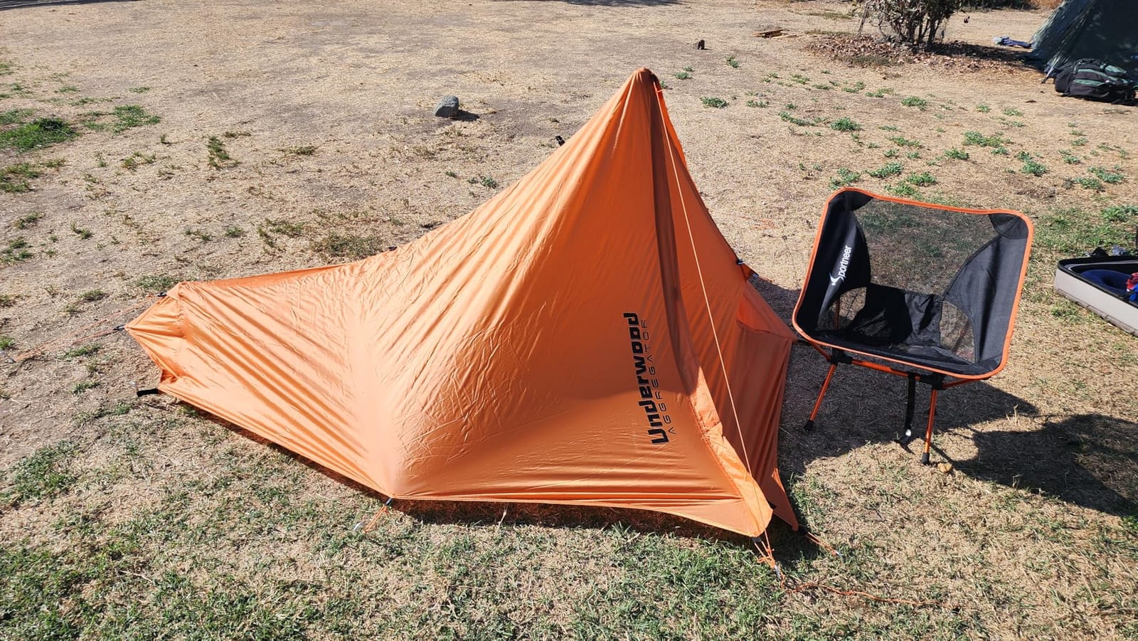 1 Person Trekking Pole Tent, Ultralight Backpacking Hiking Tent (NO Poles) customer photo 1