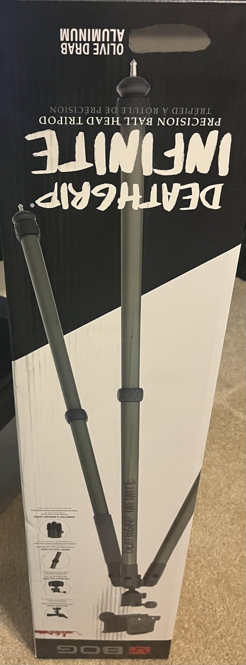 BOG DeathGrip Infinite Hunting Tripod, Arca Swiss Mount, Gun Clamp customer photo 1