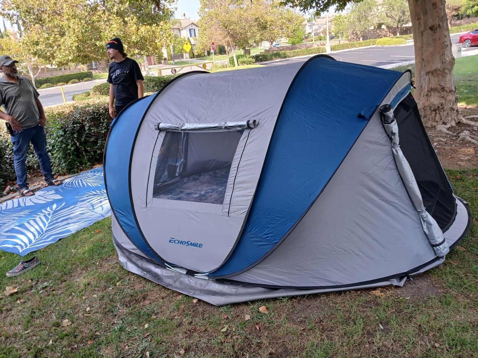 EchoSmile Instant Pop Up Camping Tent, 2/4/6 Person Easy Setup Tent customer photo 2