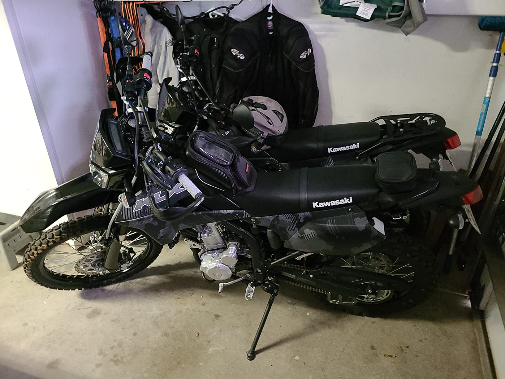KEMIMOTO Rear Rack Iron Compatible with KLX300 KLX300SM KLX250S 2009-2026 customer photo 1