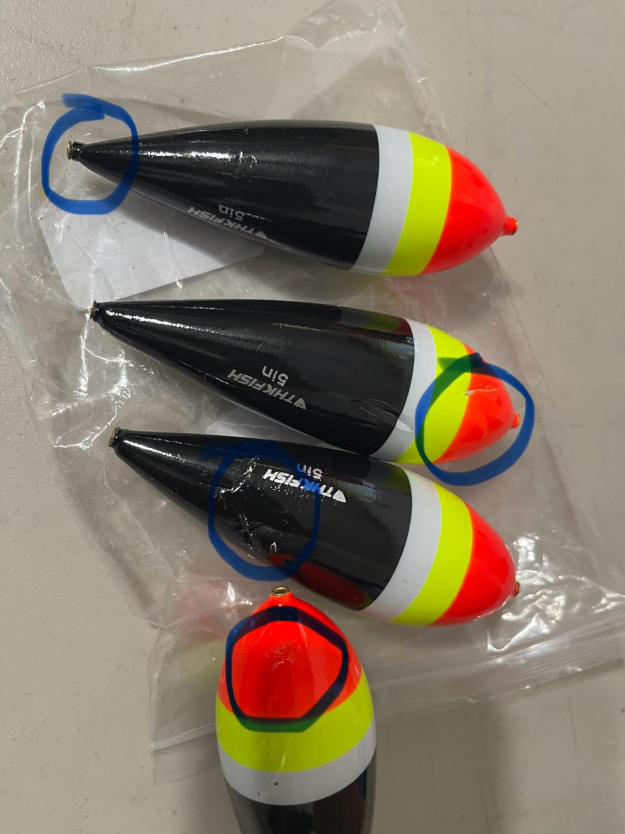 THKFISH Fishing Bobbers Slip Bobbers for Fishing Floats Bobbers for Fishing Balsa Bobbers for Steelhead Fish Float Rigs Freshwater Saltwater Floatage customer photo 1