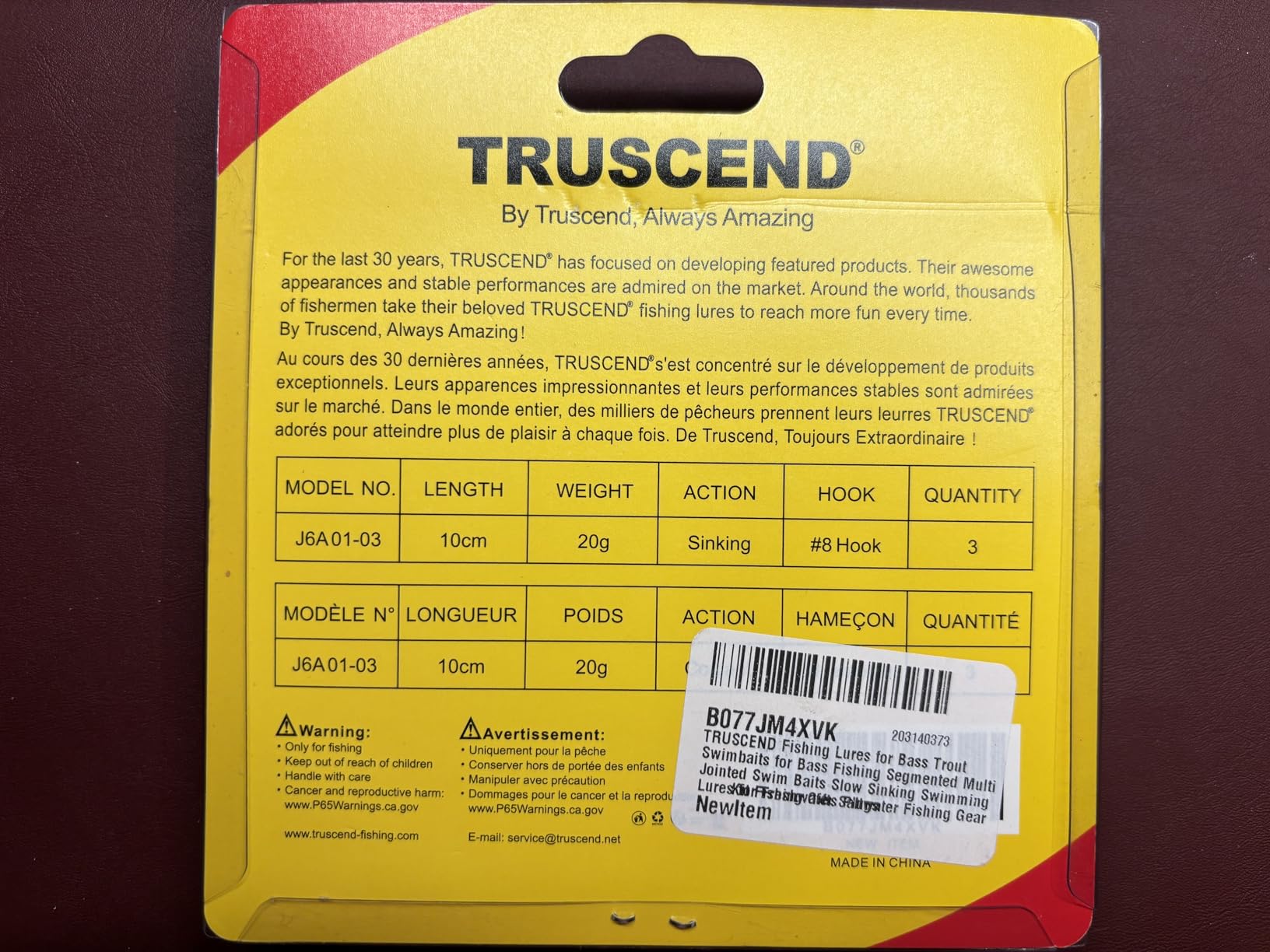 TRUSCEND Swimmax Easy Catch Fishing Lures with BKK Hooks, Wiggling, Vibrating, Rattling and Gurgling for More Bites, Heavy-Duty Dyneema Fiber Jointed Swimbaits for Bass, Trout, Crappie, Walleye, Pike customer photo 1