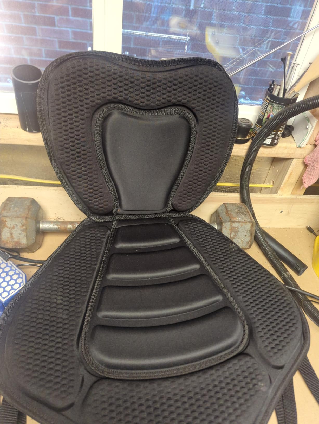 HLOGREE Kayak Seats - 1/2 Pack, Thicken Padded Seat Cushion with Back Support, Canoe & Ocean Sup Compatible customer photo 2