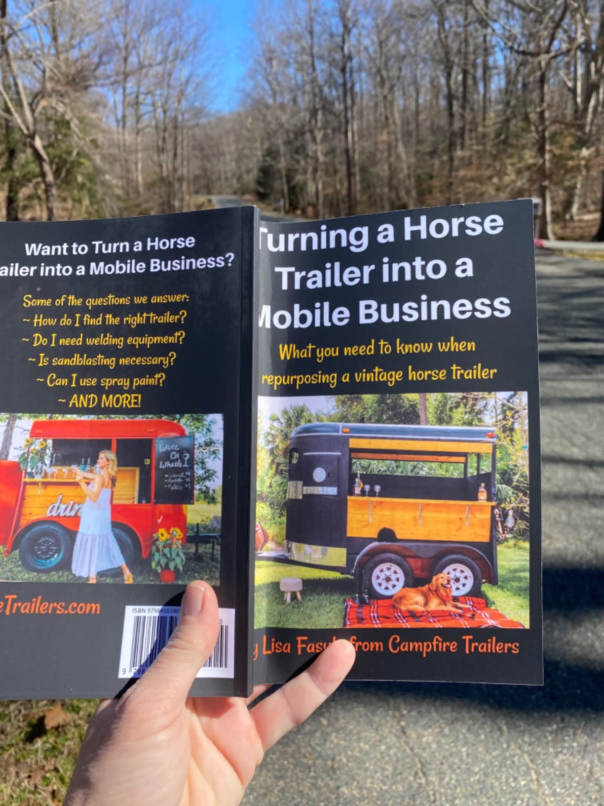 Turning a Horse Trailer into a Mobile Business: What you need to know when repurposing a vintage horse trailer; how to make a horse trailer mobile ... vintage horse trailer mobile bar (6