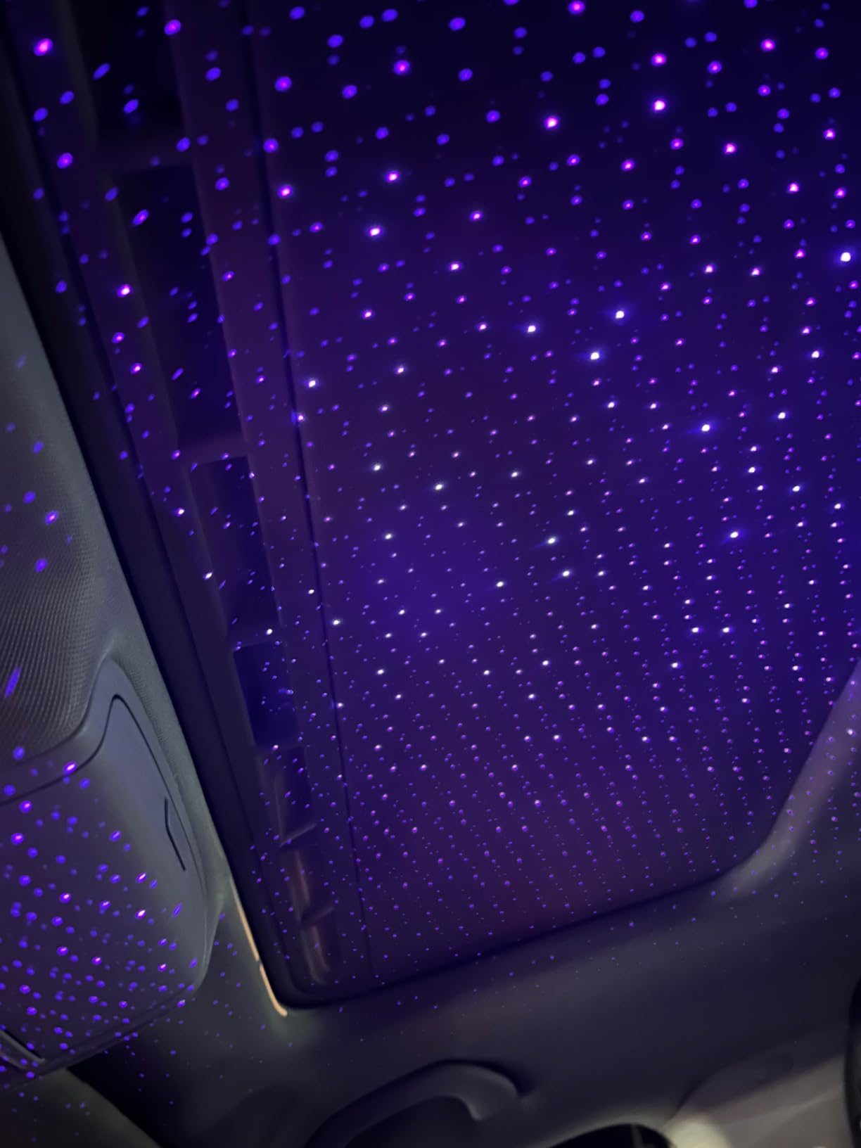 Hortsun 2 Pack USB Star Projector Night Light for Car, LED Night Lamp customer photo 1