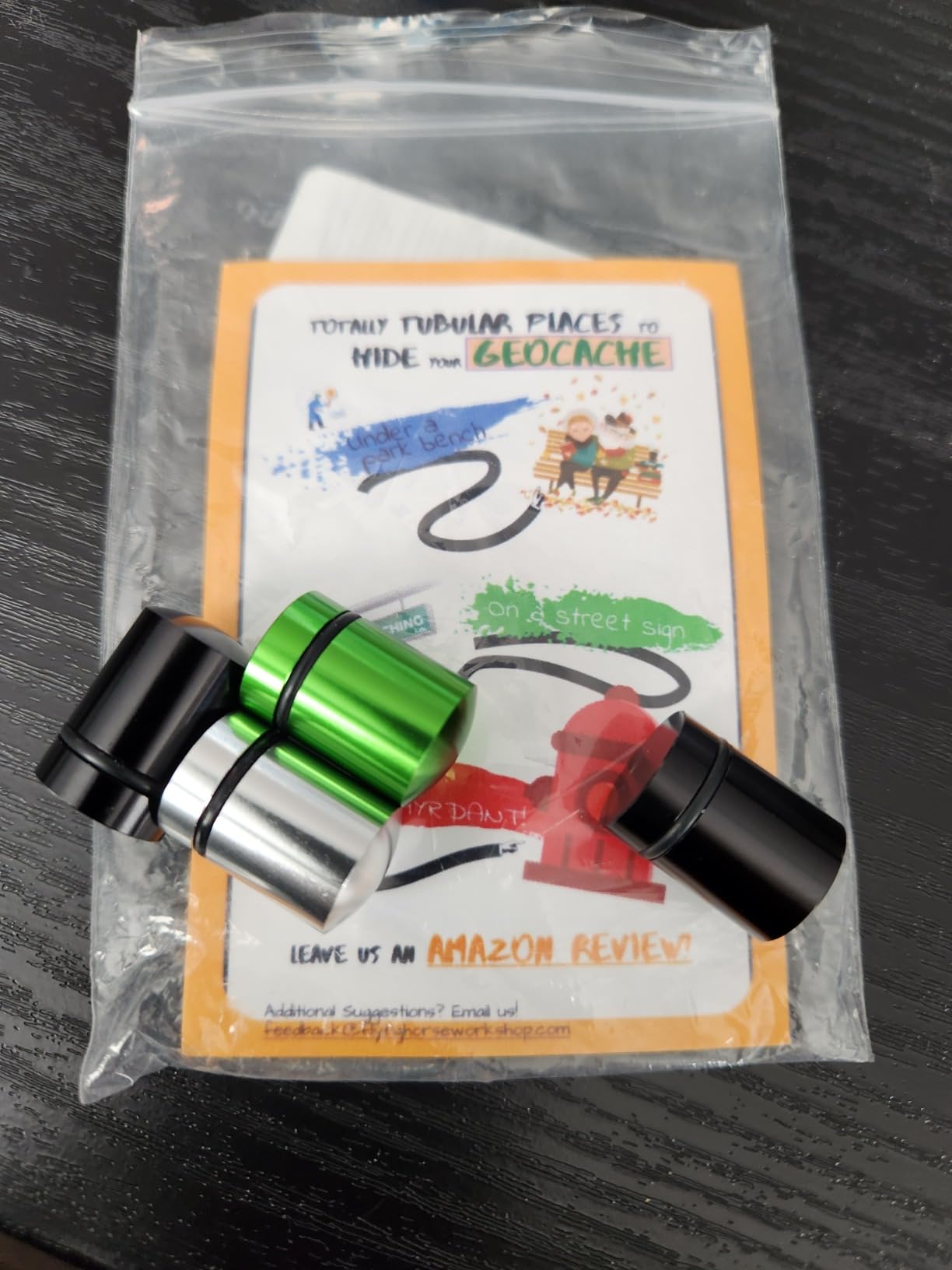 Geocache Nano Container & Log Roll customer photo 2
