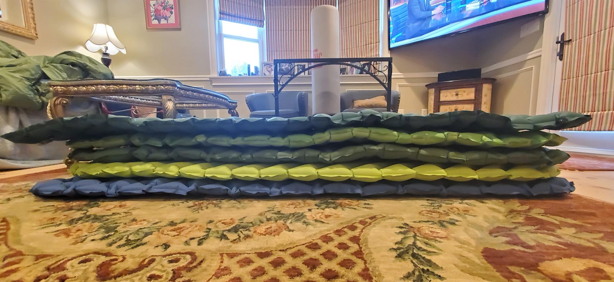 Sleepingo Ultralight Sleeping Mat - Inflatable & Compact Camping Air Mattress for Backpacking, Hiking- New customer photo 2