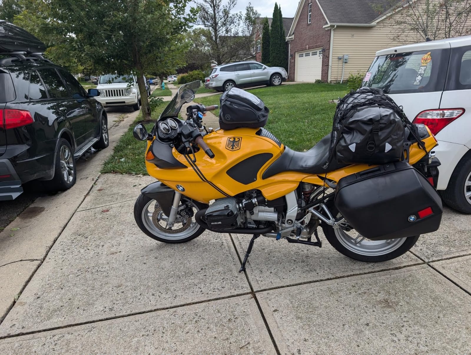 WILD HEART Dry Motorcycle Tail bag 70L/50L With Rope Straps and Inner Pocket Waterproof PVC 500D for Travel,Motorcycle and so on customer photo 1