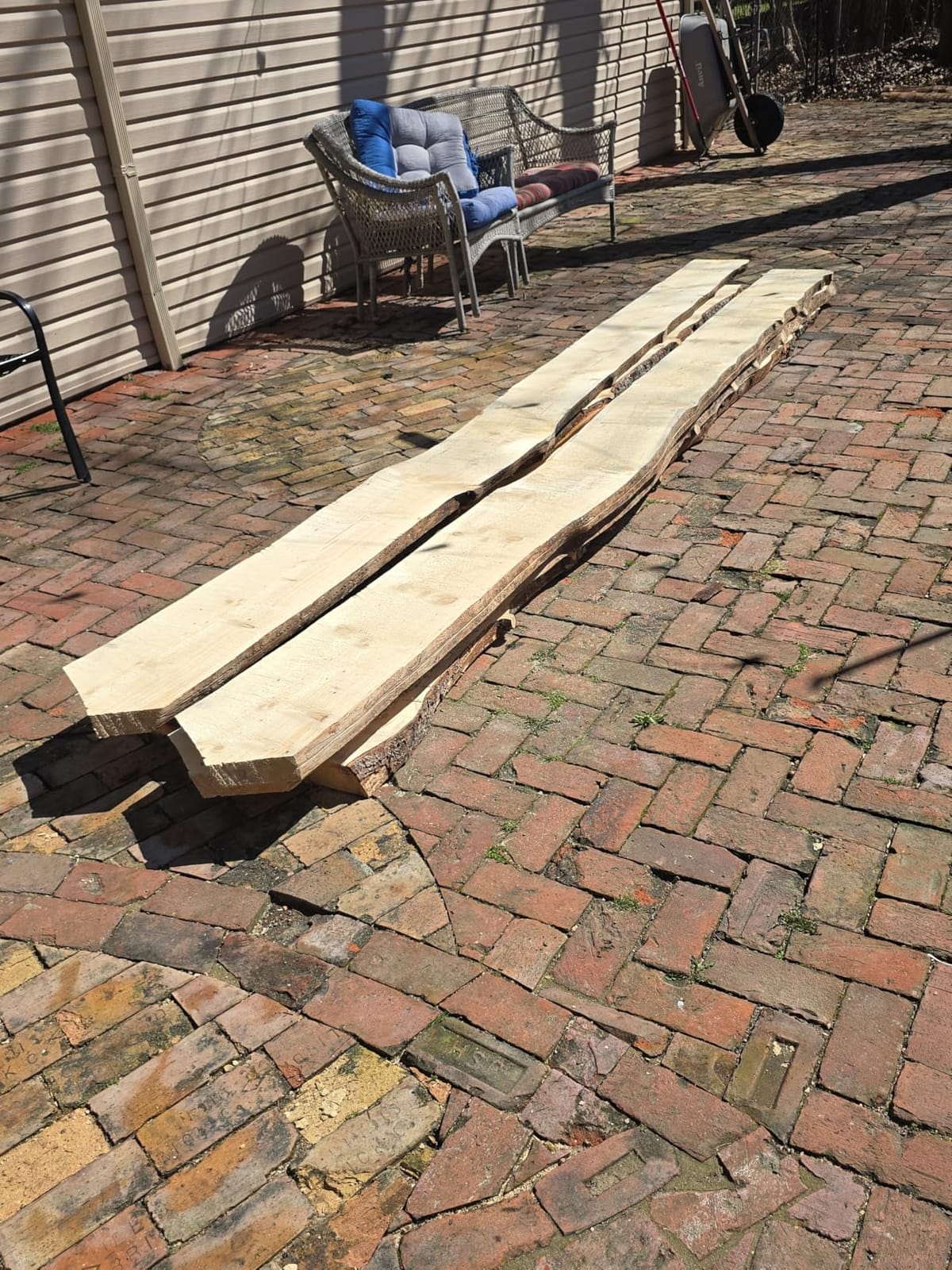 Portable Chainsaw Mill 36 Inches Planking Milling Bar Size 14 Inches to 36 Inches,with 9Ft Rail Mill Guide System customer photo 1