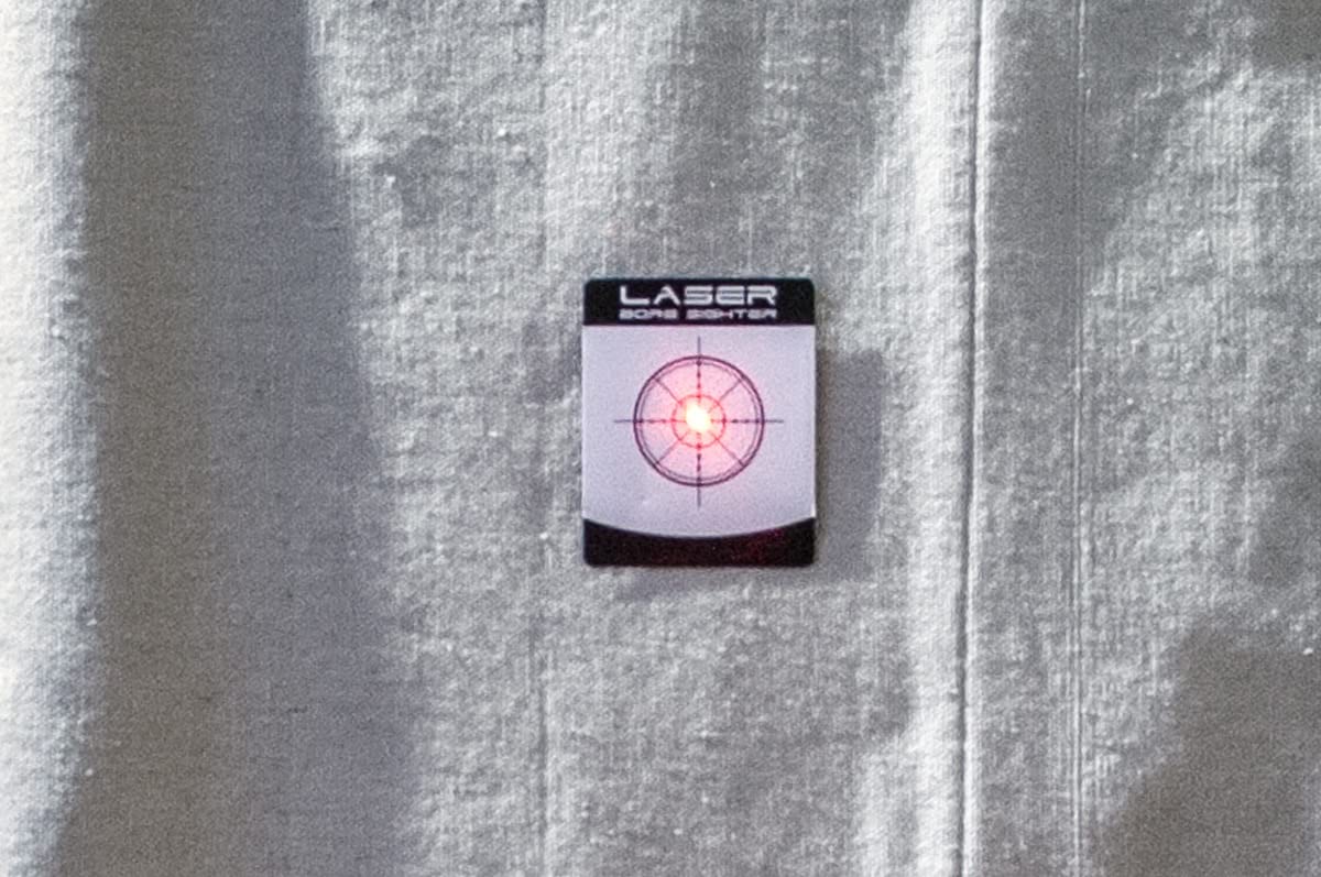 EZshoot Bore Sight Laser 9mm/ 223 5.56mm/ 30-06/25-06/270 /300BLK 7.62x35mm/ 6.5CM/ 12 Gauge Cal Red Laser Boresighter with Extra Batteries customer photo 2