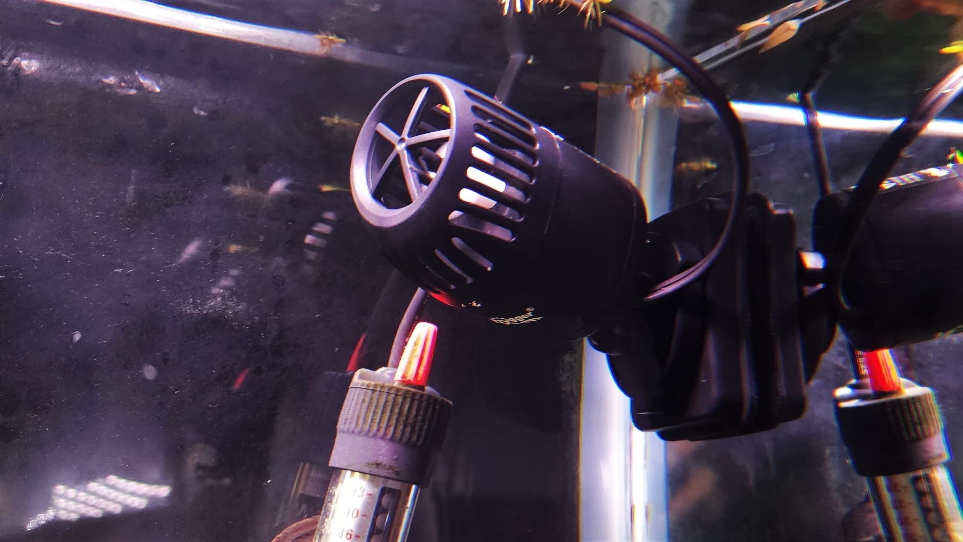 hygger Mini Wave Maker for 15-40 Gallon Aquarium with Magnetic Mount Quiet Powerhead for Saltwater and Freshwater Fish Tank 530 GPH customer photo 2