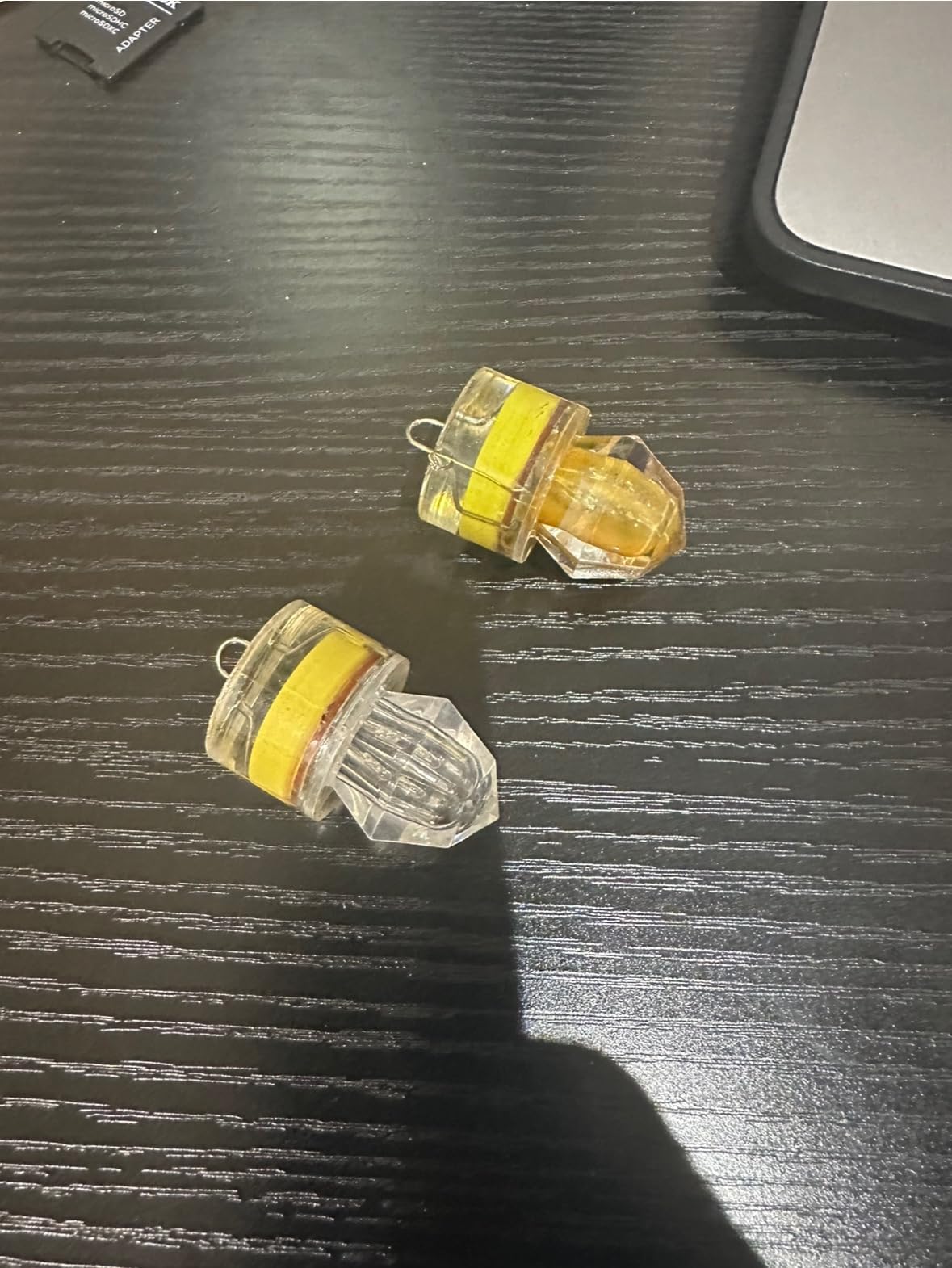 10 Pack Fishing Deep Drop Light LED, Colorful Flashing Strobe LED Fishing Lights, Underwater Fishing Light, Waterproof Attractants Diamond Lure Light for Saltwater Freshwater Tuna customer photo 2