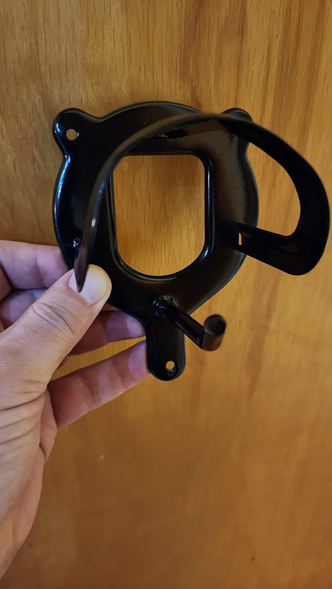 Dunzy 3 Pcs Bridle Hooks Horse Bridle Rack, Black customer photo 2