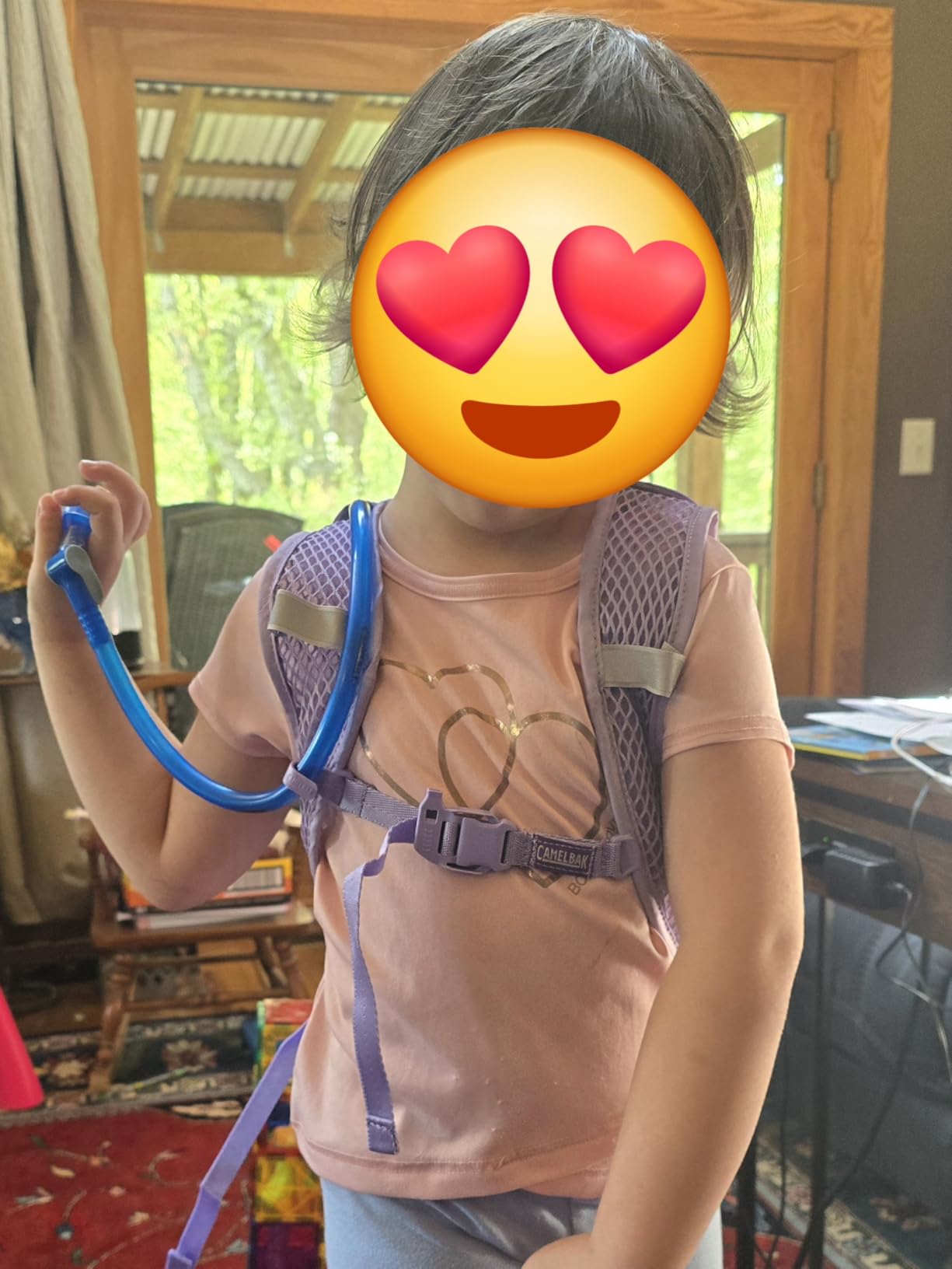 CamelBak Mini M.U.L.E. Kids Hydration Backpack, Lightweight Trail and Bike Pack with 50oz Reservoir customer photo 2