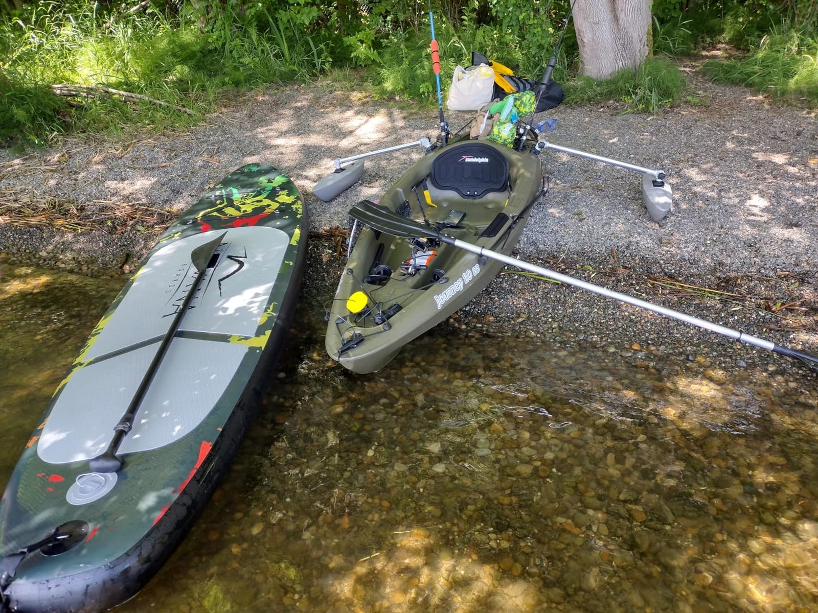 Brocraft Kayak Outrigger/Kayak stabilizer/Kayak & Canoe Stabilizer System for Kayak Track System/Canoe Outrigger (Generation 2) customer photo 1