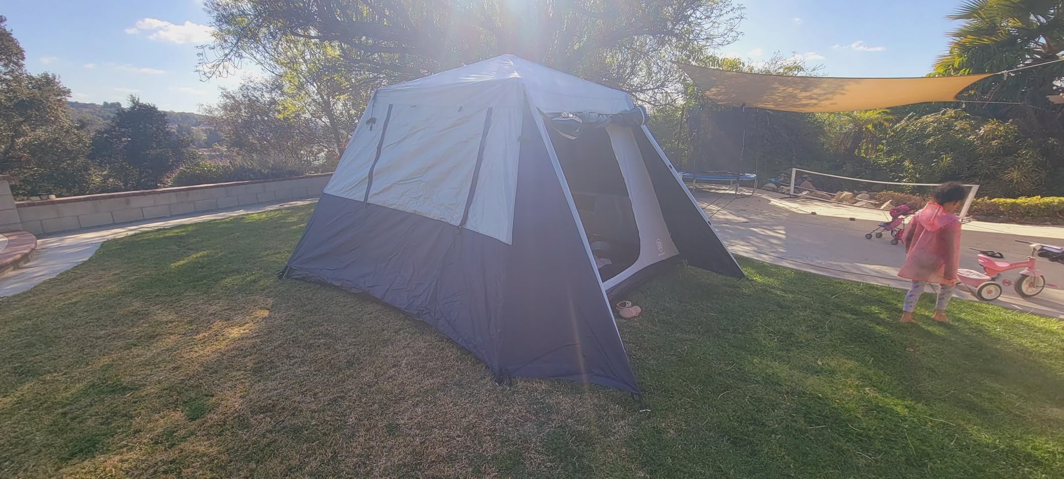 EVER ADVANCED Blackout 6 Person Camping Tent, Instant Cabin Tent for Family with Vestibule and Large Mesh Windows, 60s Easy Setup, Double Layer, Water-Resistant customer photo 1