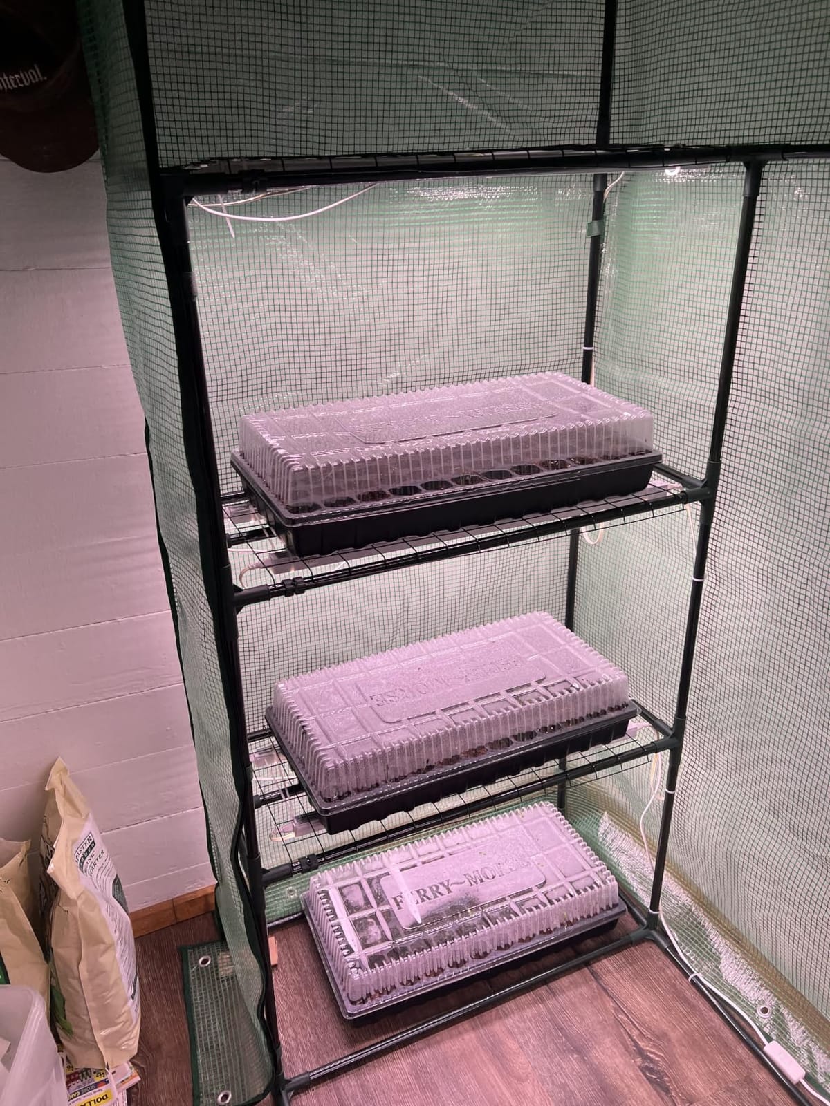 Barrina T5 Grow Lights for Indoor Plants, 5000K Full Spectrum, 1FT, 4 Packs | 1FT LED Growing Lamp, Plant Light Strip for Seed Starting, Vegetables and Greens, Plug and Play, Linkable customer photo 2