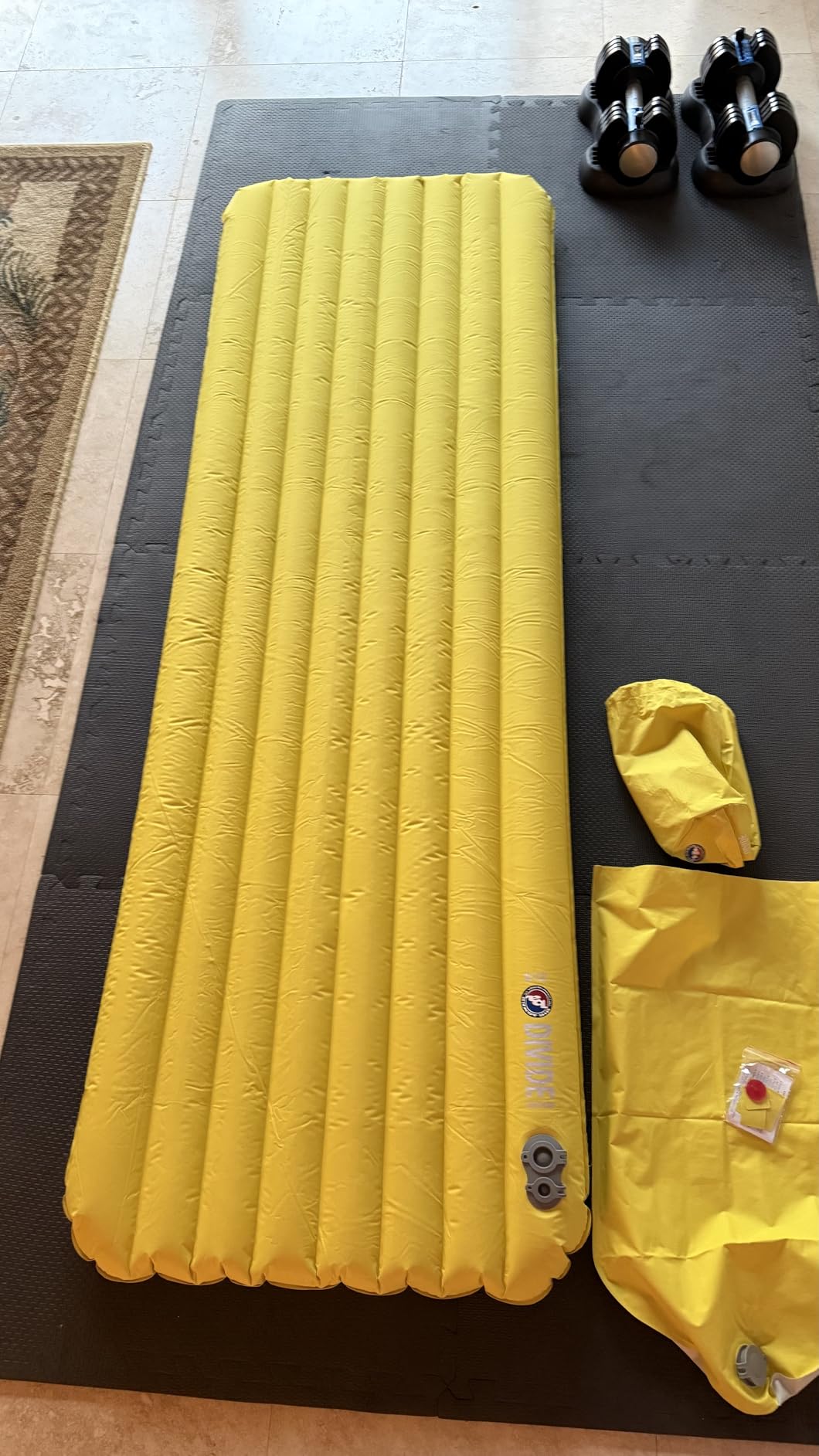 Big Agnes Divide - Air Chamber Sleeping Pad, Insulated, Wide Long customer photo 2