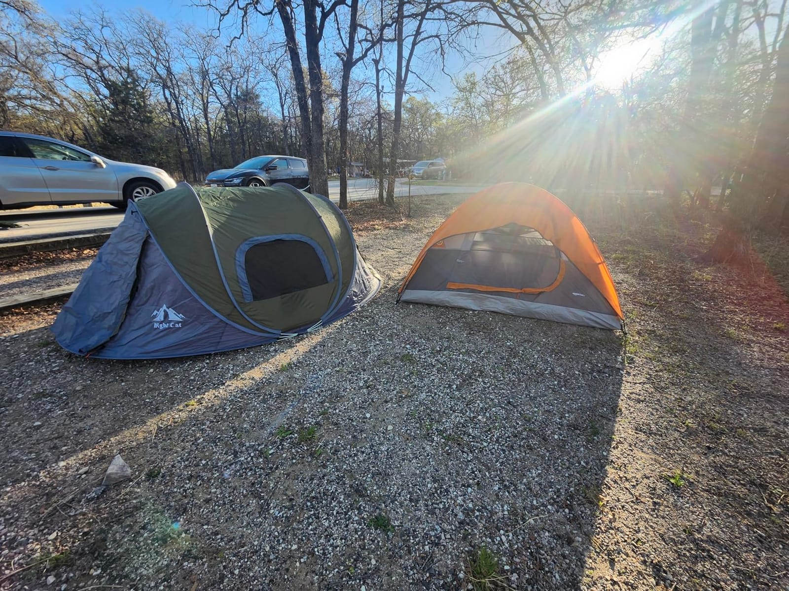 Night Cat Pop-up Camping Tent: 2 to 4 Person Tent Waterproof Instant Easy Setup Family Tent customer photo 2