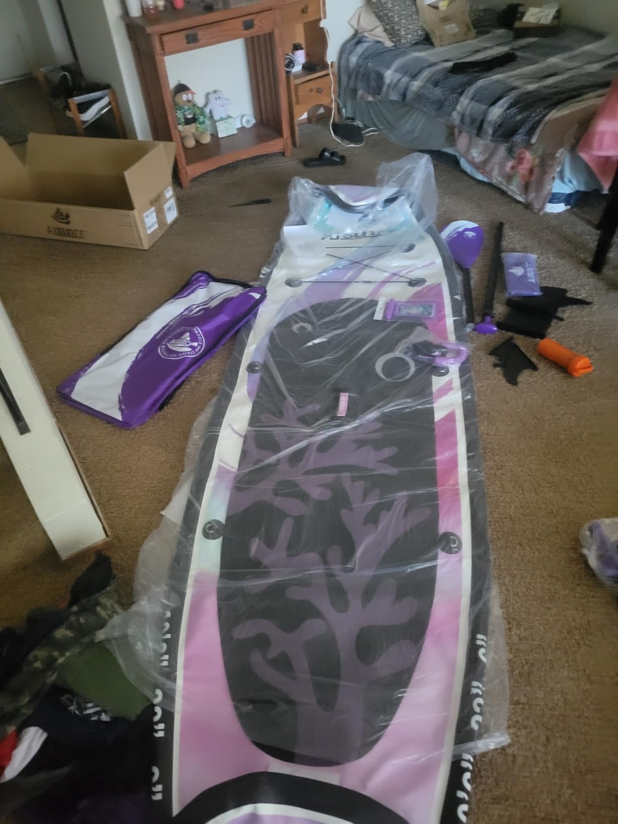 Inflatable Stand Up Paddle Board with SUP Board Accessories customer photo 2