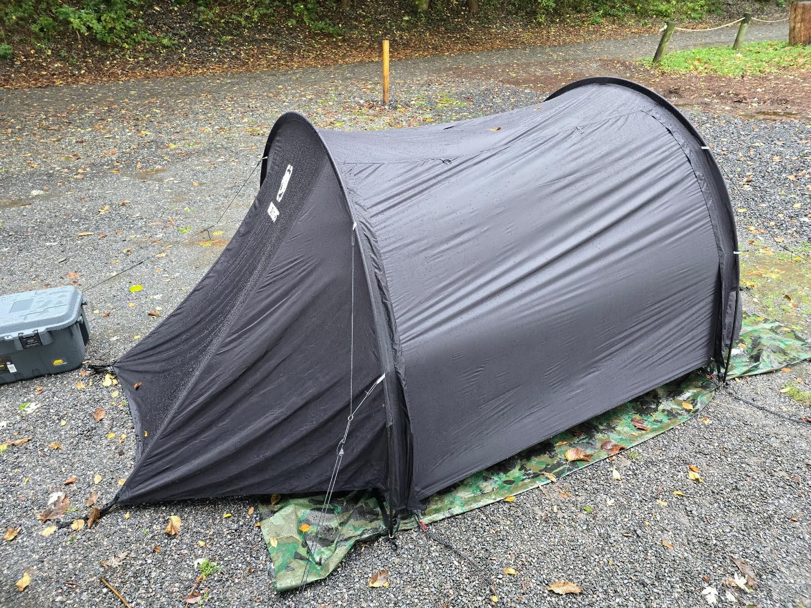 OneTigris COMETA Camping Tent, Detachable Inner Mesh Tent & Portable Carry Bag Included, Easy Setup, Waterproof Windproof Tunnel Tent for Outdoors Camping Canoeing Beach Travel Picnic customer photo 1