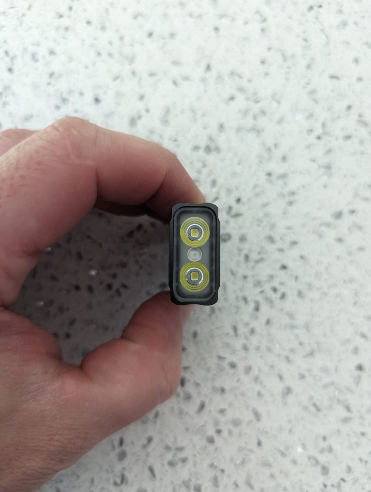 Fenix E03R v2.0 Keychain Flashlight, Grey, 500 Lumen Bright USB-C Rechargeable EDC with Red LED and Organizer (Grey) customer photo 1