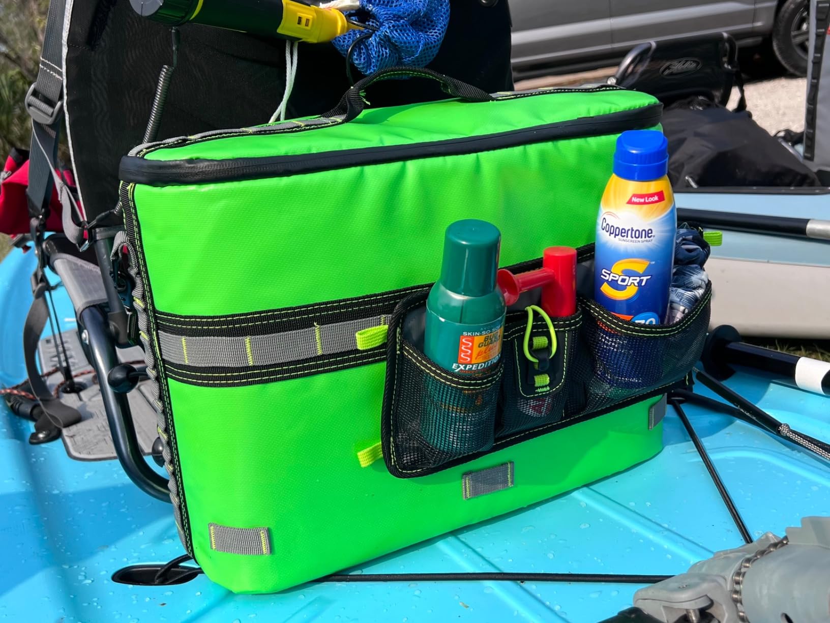 Kayak Cooler Behind Seat, Waterproof Cooler for Kayaking customer photo 2