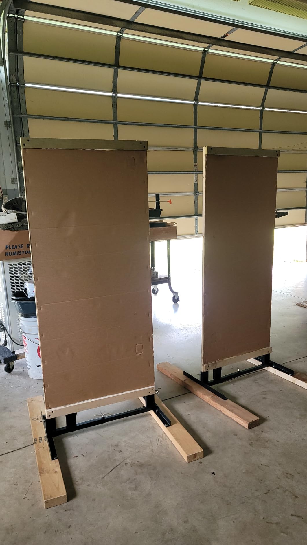 KNINE OUTDOORS Shooting Target Stand for Outdoors, Durable Paper Target Holder with Stable Adjustable Base for Paper Shooting Targets Cardboard Silhouette, H Shape, USPSA/IPSC, IDPA Practice, 2 Pack customer photo 1