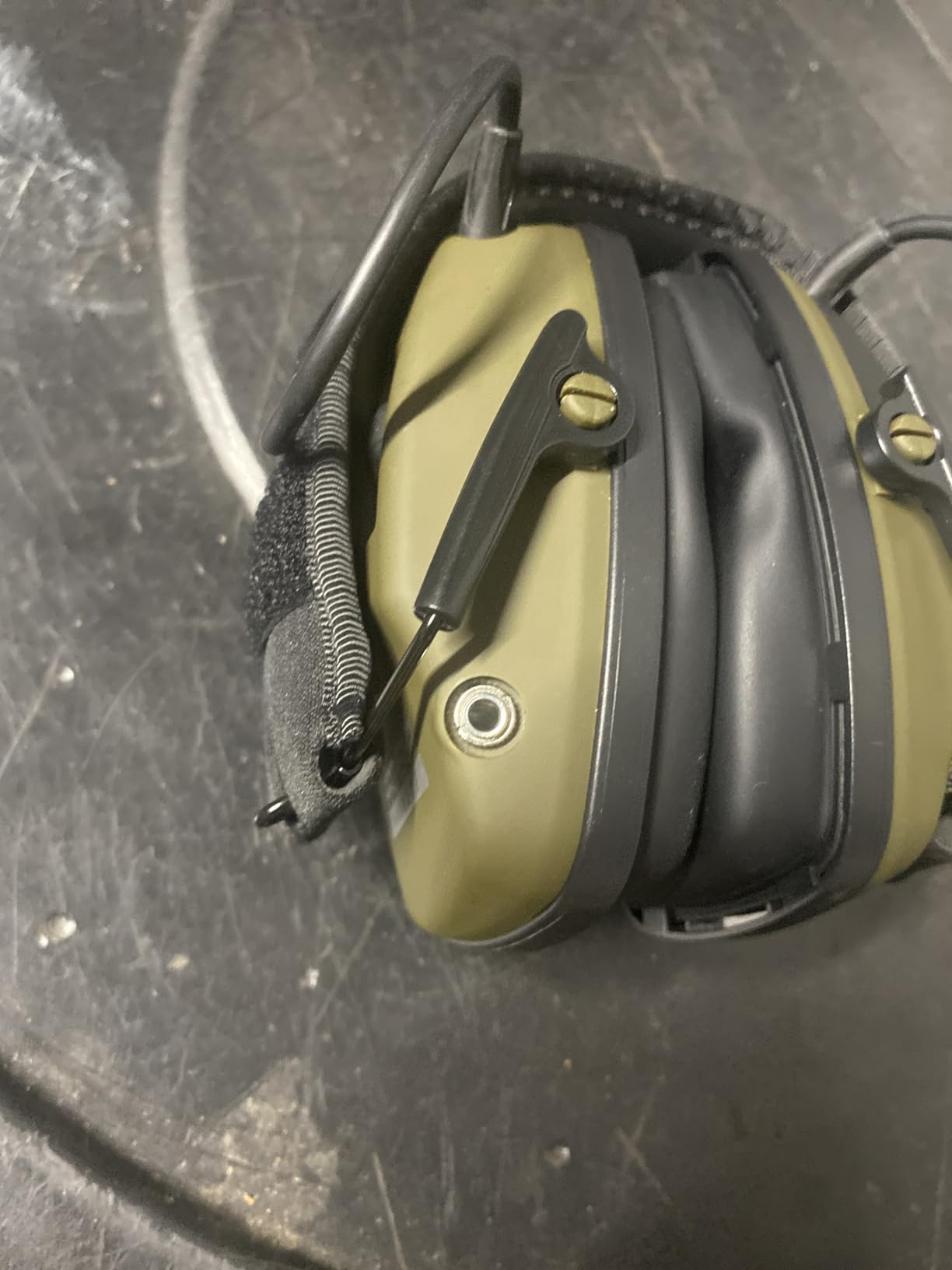 PROHEAR Electronic Ear Protection for Shooting with 4X Sound Amplification, Gun Range Hearing Protection Muffs, NRR 23dB Noise Reduction Headphones for Hunting, Green customer photo 2
