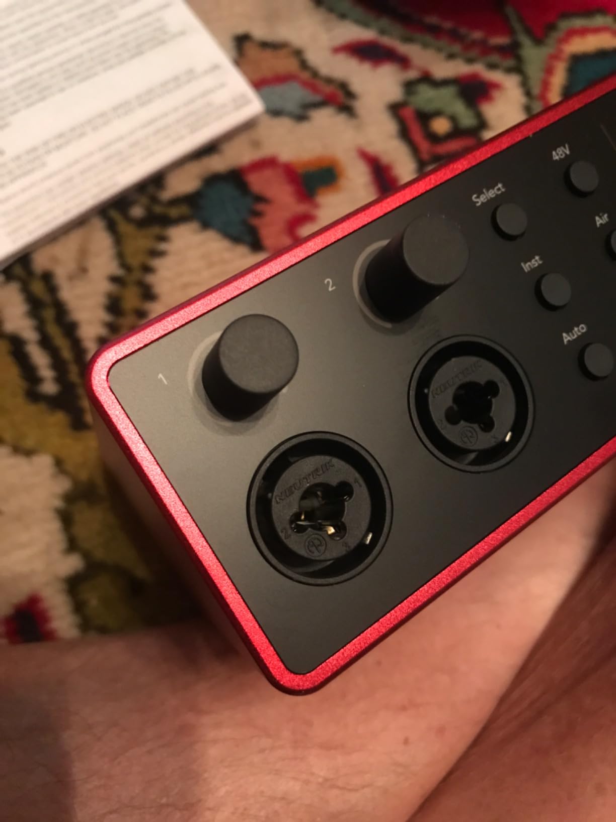 Focusrite Scarlett 4i4 4th Gen USB-C Audio Interface customer photo 2