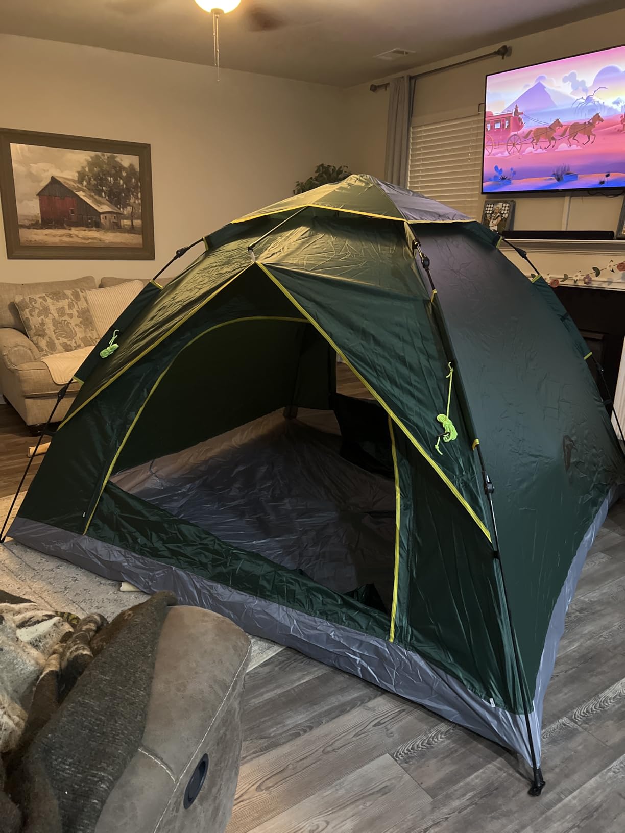 Happy Travel 2/4 Person Camping Tent, Instant Easy Pop Up Tents for Camping customer photo 1