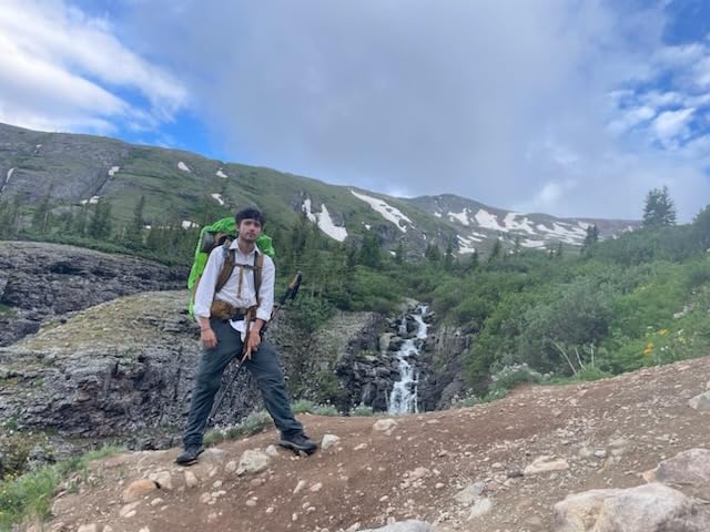 Osprey Rook 50L Men's Backpacking Backpack, Blue OS customer photo 1