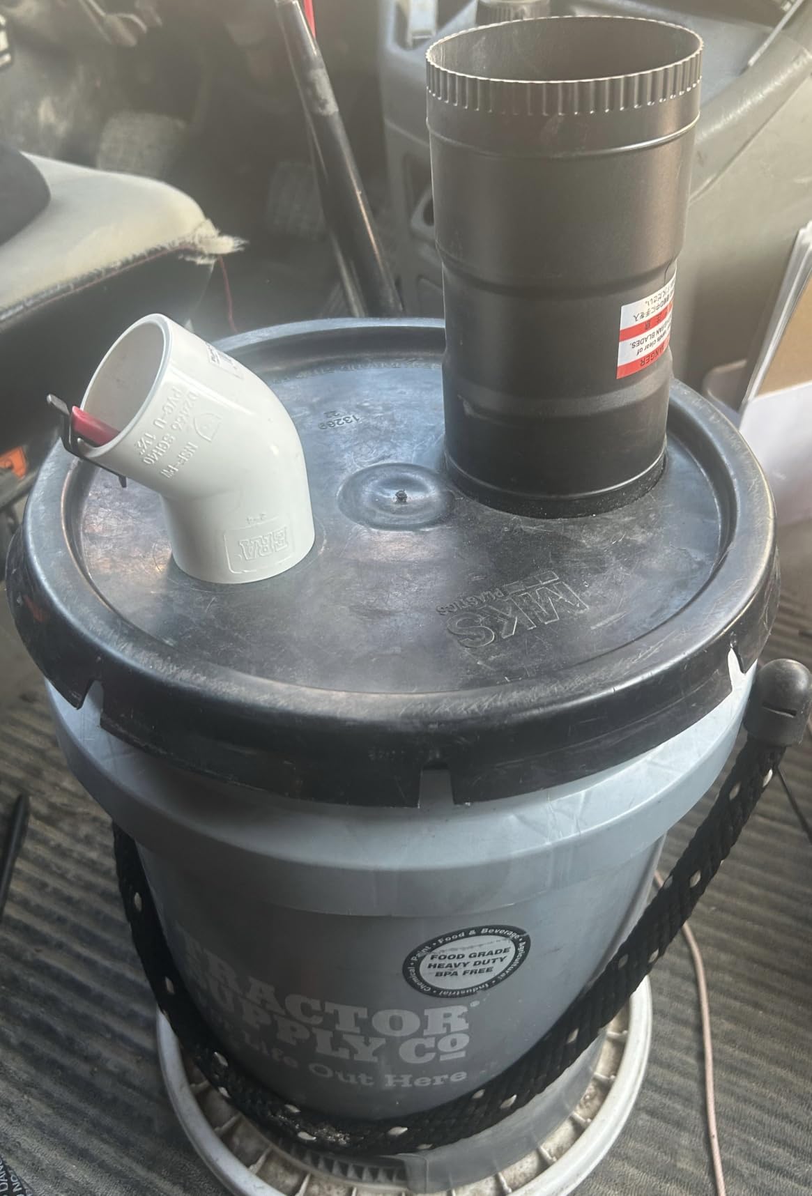Hon&Guan 4 Inch Inline Booster Duct Fan with Speed Controller - 130 CFM Airflow with 6W Ultra-Low Power and Low Noise customer photo 1