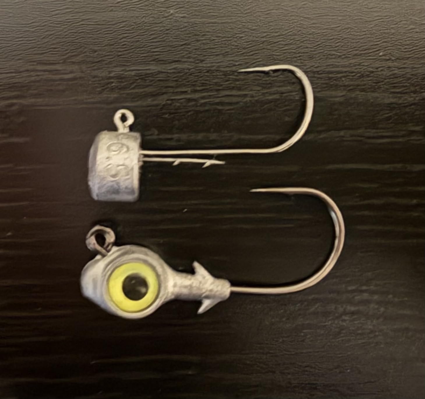 Ned Rig Jig Heads, 20/40 Pack Finesse Mushroom Jig Hooks for Bass Fishing customer photo 1