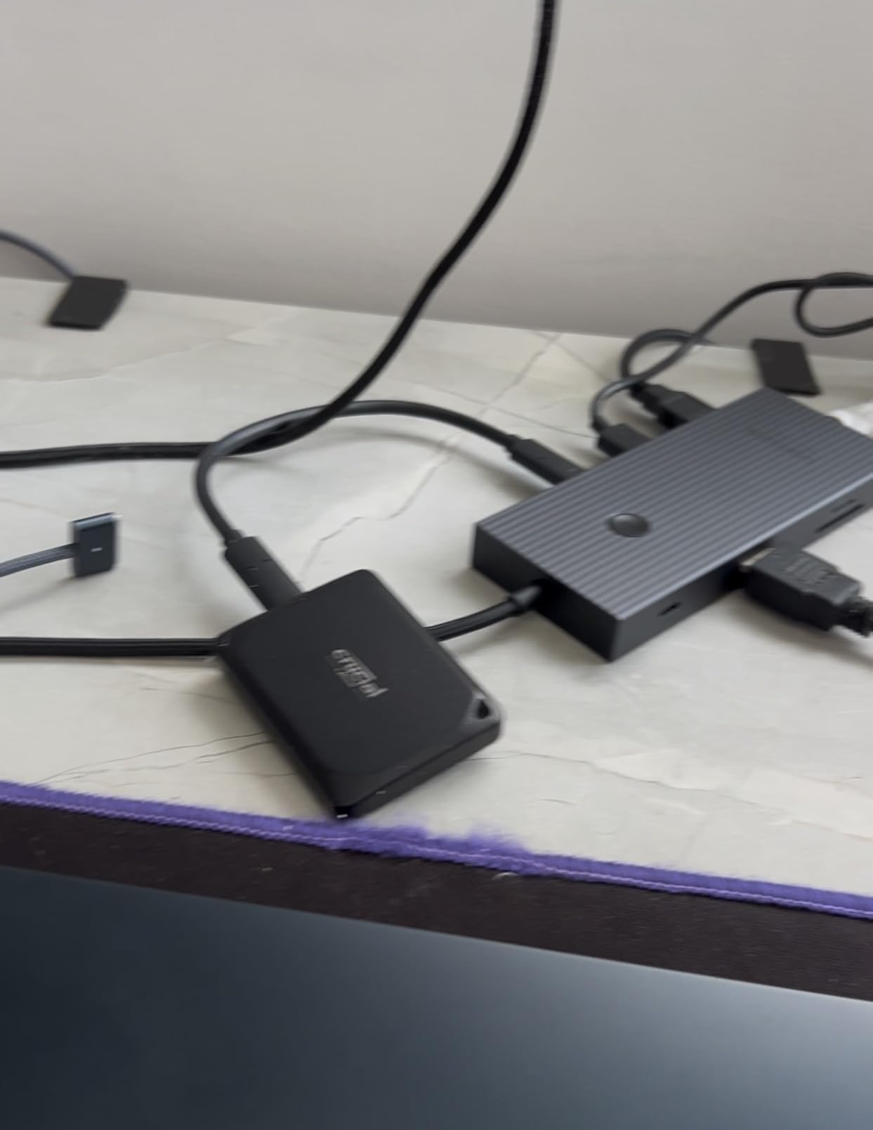 Crucial X10 Pro 1TB Portable SSD, Up to 2100MB/s Read, 2000MB/s Write, 3.2 USB-C, External Solid State Drive, Durable Storage for PC & Mac, for Professional Creators, Black - ‎CT1000X10PROSSD902 customer photo 1
