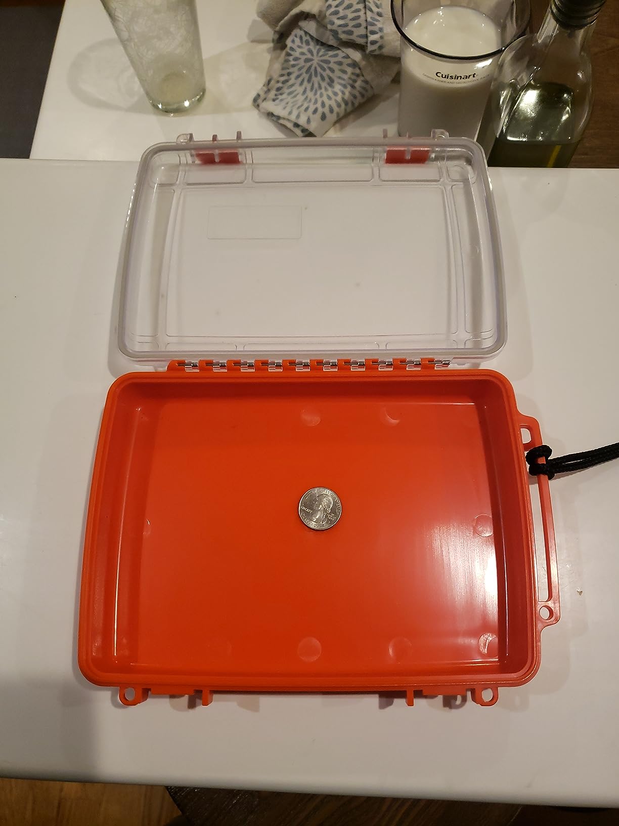 Waterproof Box Dry Box for Kayaking Small Floating Storage Container | Water Proof Phone Box, Water Tight Box, Kayaking and Boating Gear, Outdoor Storage Case customer photo 2