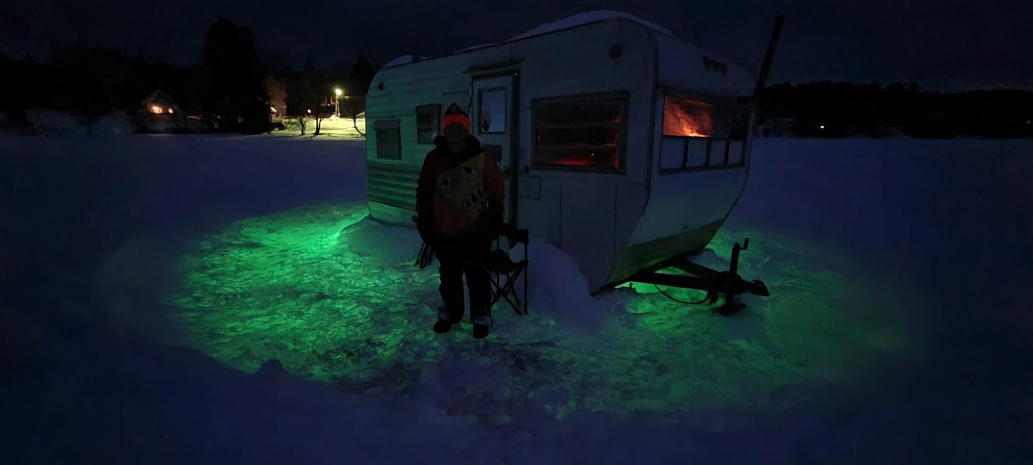 12V Green Underwater Fishing Light, 126 LED 13W Submersible Night Lure Lamp customer photo 2