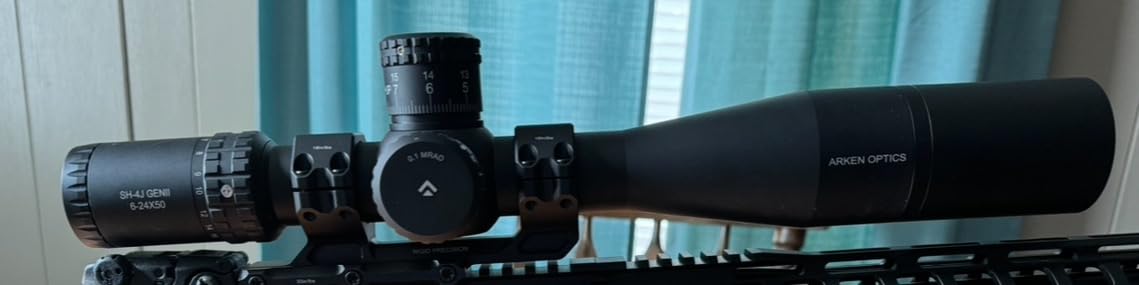 Arken Optics SH4J GEN2 6-24x50 FFP Precision Rifle Scope, 34mm Tube customer photo 2