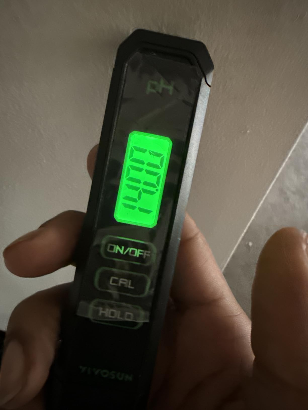 VIVOSUN Digital pH Meter TDS EC Meter for Water 0.01 Accuracy Hydroponics | ±0.01 pH Accuracy, ATC, Auto Calibration, LCD Display, Hold Function, for Hydroponics Aquarium Pool Drinking, UL Certified customer photo 1