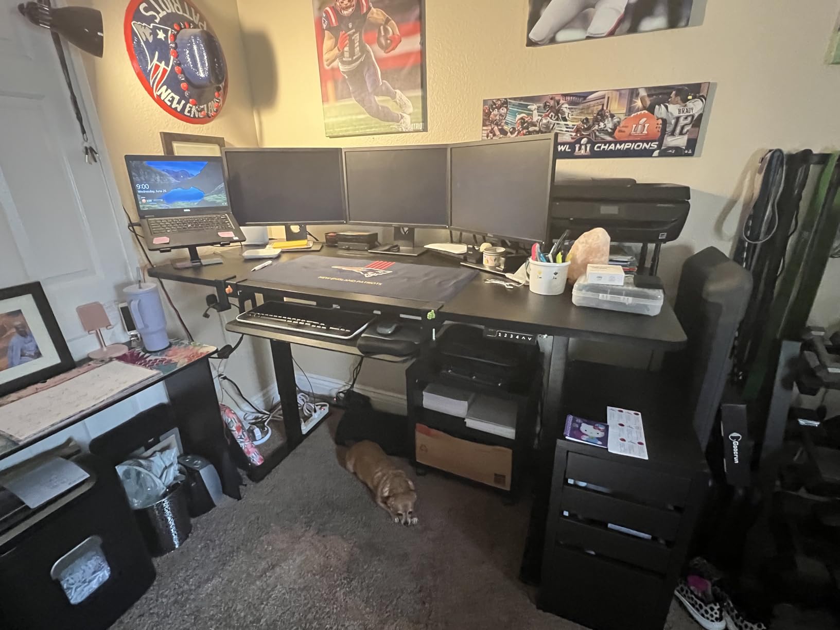 VIVO Black 60 x 30 in Standing Desk, DESK-KIT-1B6B-30 customer photo 1