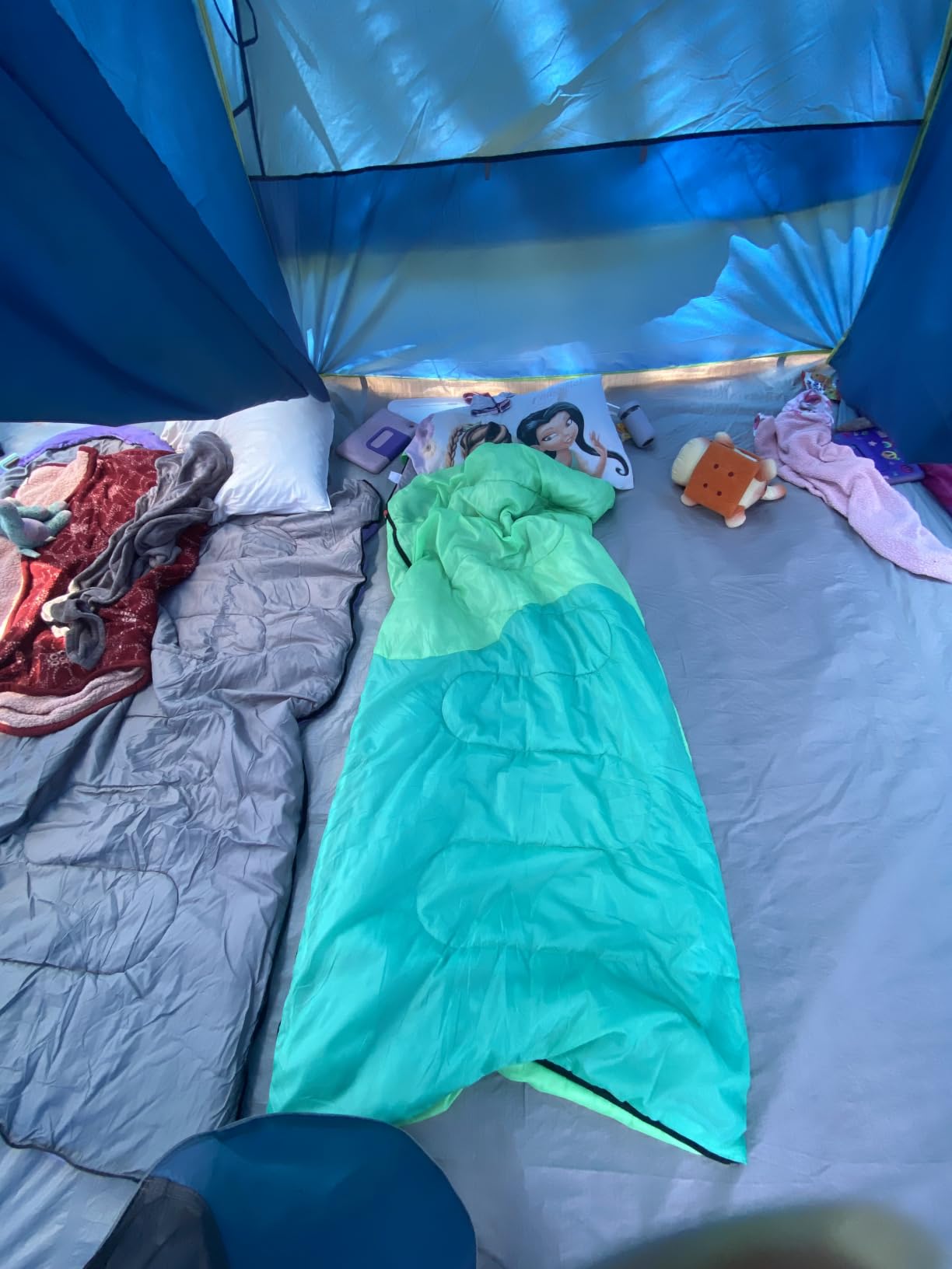 Sleeping Bag - 3 Seasons for Adults Boys Girls Camping Hiking - Warm Cold Weather Lightweight Portable with Compression Bag for Backpacking in Spring, Summer, Fall and Winter customer photo 1