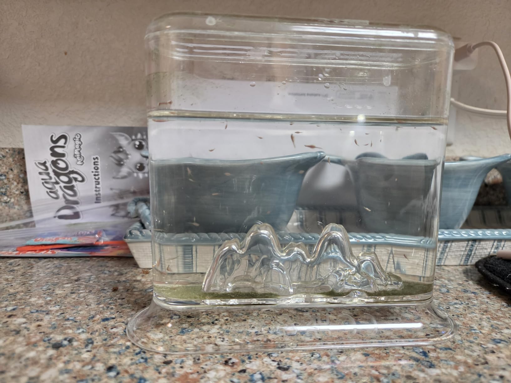 Animagic Aqua Dragons Hatch 'n' Grow Basic Tank | Build an Aquatic Ecosystem, Watch Prehistoric Pets Hatch & Grow Science Kit | Ages 6+ customer photo 1