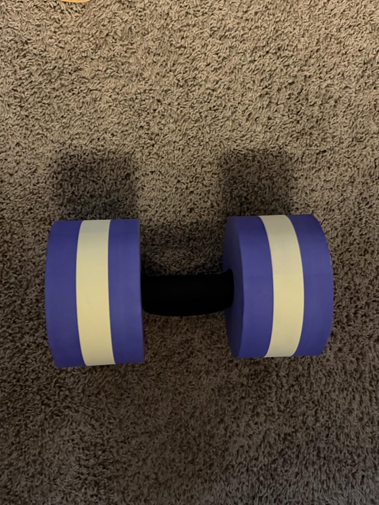 Sportneer Water Weights Aquatic Exercise Dumbbells Water Dumbbell Aerobics Workouts Set of 2 EVA Foam Pool Weights Dumbbells Set Aqua Fitness Barbells Equipment for Water Aerobics Weight Loss customer photo 1