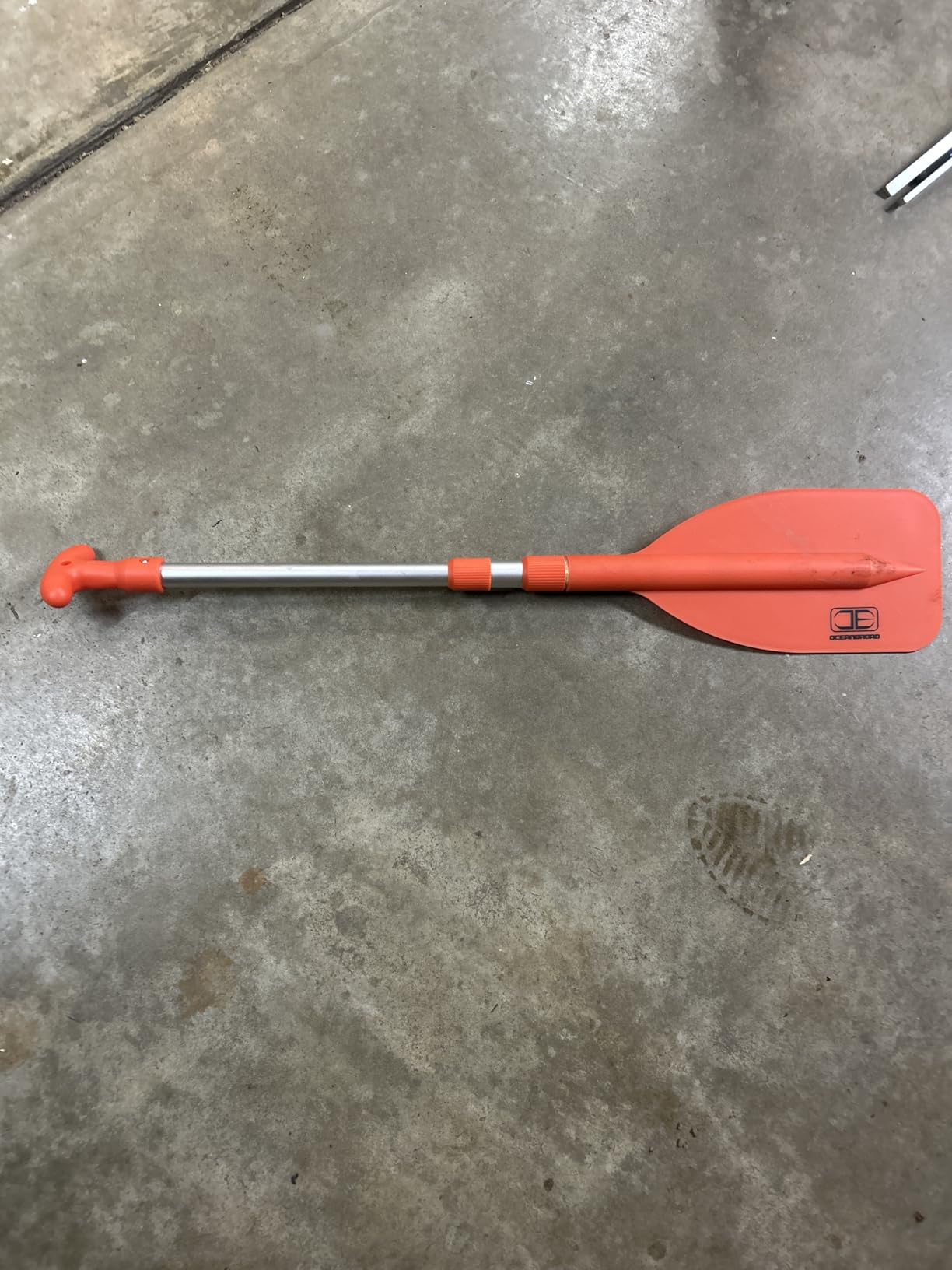 OCEANBROAD Emergency Paddle 21''-42''/26''-54'' Telescoping Boat Paddle, Canoe/Kayak Paddle, Collapsible Paddle for PWC/Boating/Pontoon/Jet Ski customer photo 2
