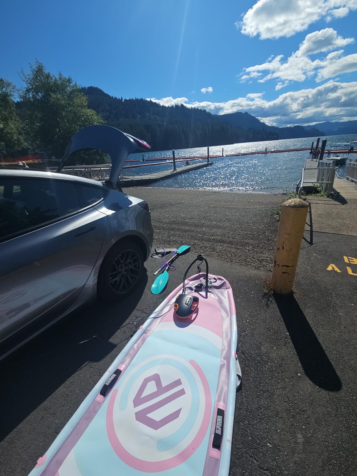 Niphean 10' Inflatable Paddle Board, Ultra-Light SUP for Beginners customer photo 2