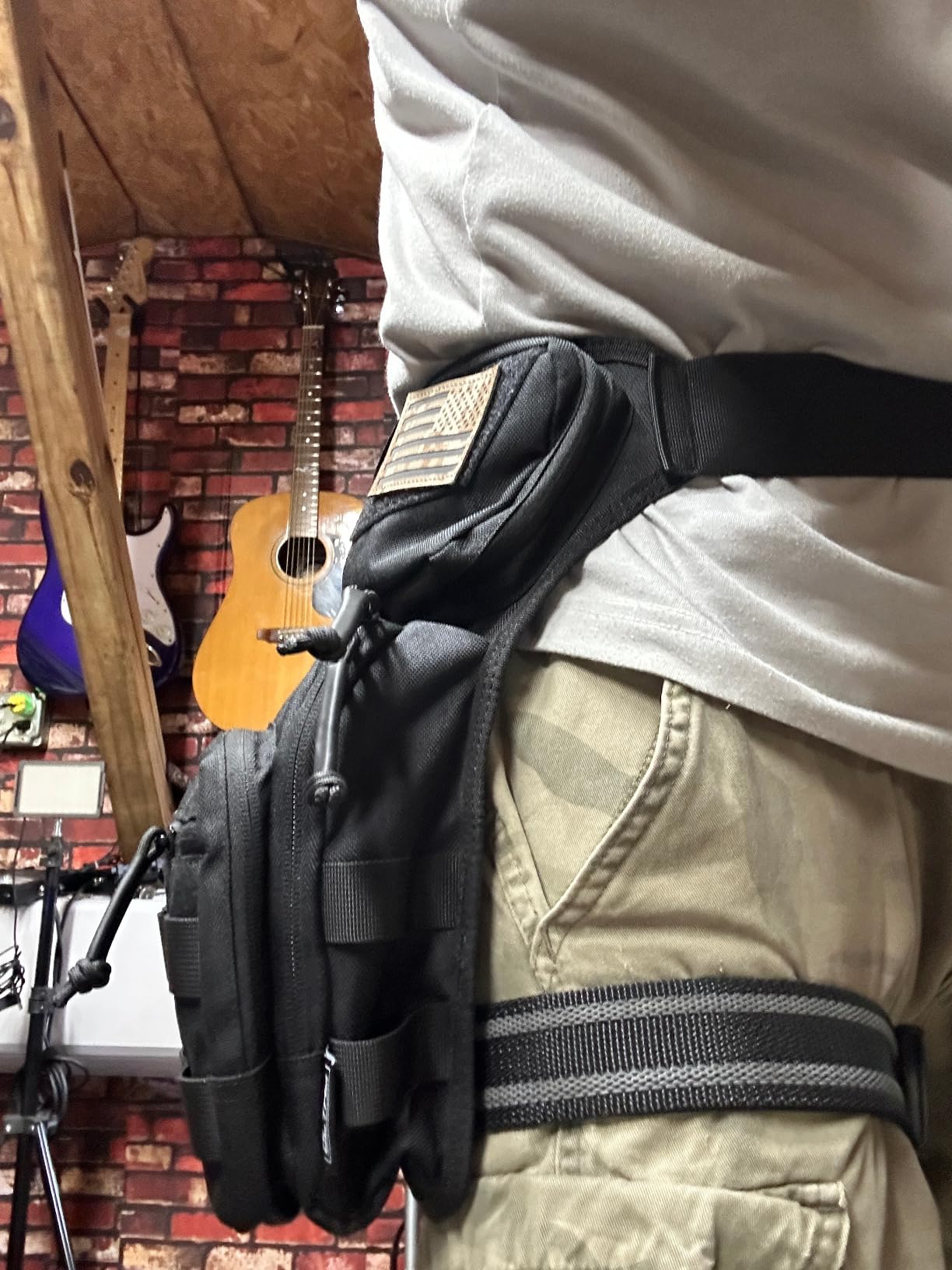 Tactical Drop Leg Bag Utility Pouch Molle Pack for Outdoor Motorcycle Cycling Hunting Hiking with CCW Gun Holster customer photo 1
