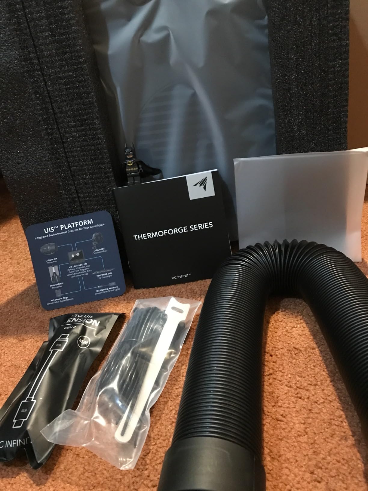 AC Infinity THERMOFORGE T3, Environmental Grow Tent Heater. | VPD Temperature Controller, 10-Level PTC Heating and Included Extension Hose for Tents, Rooms, Greenhouses customer photo 2