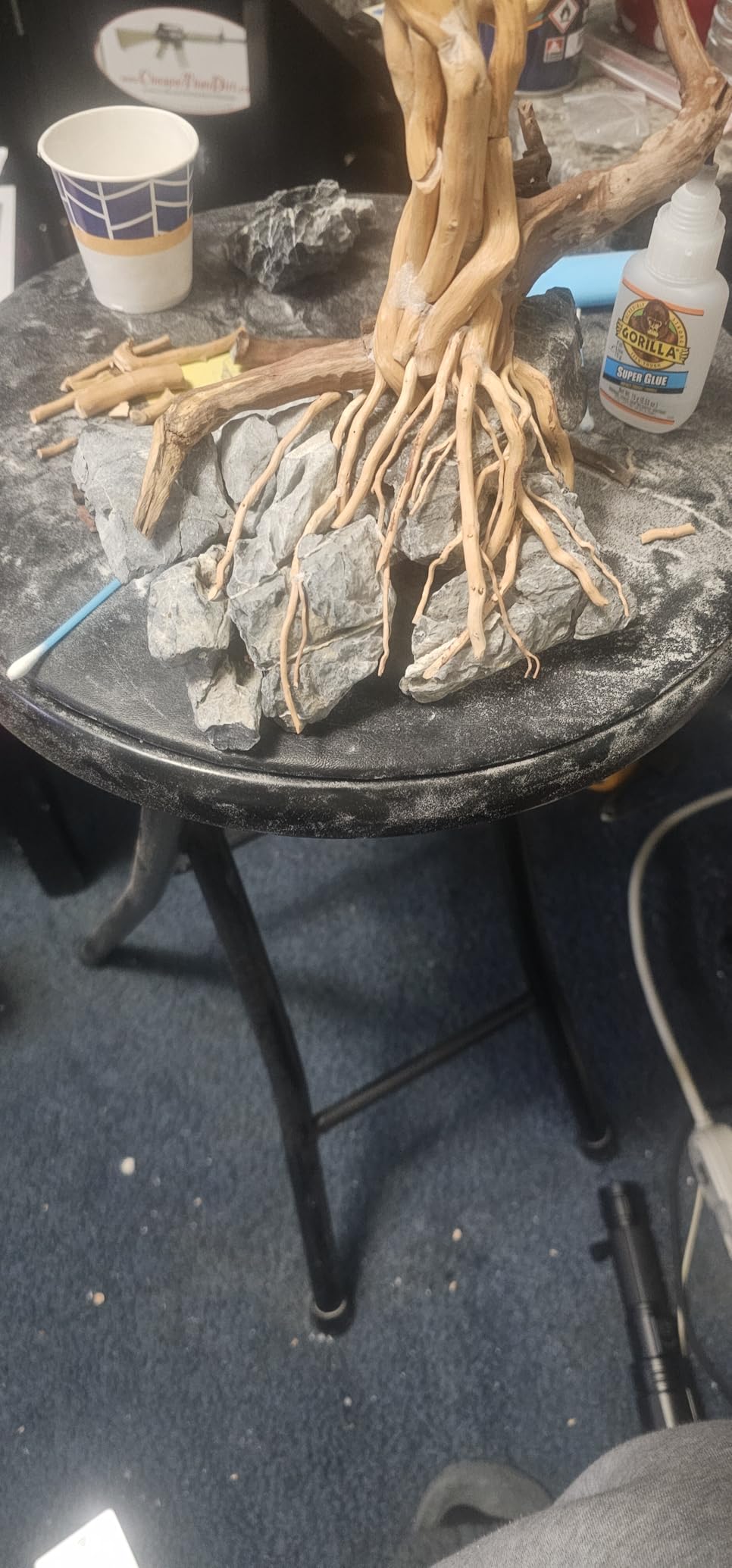 Azil Natural Aquarium Driftwood Root – Driftwood for Aquarium Decor, 170g~0.38lb (14″–16″), Fish Tanks, Terrariums, Aquascaping & Planted Tanks customer photo 2