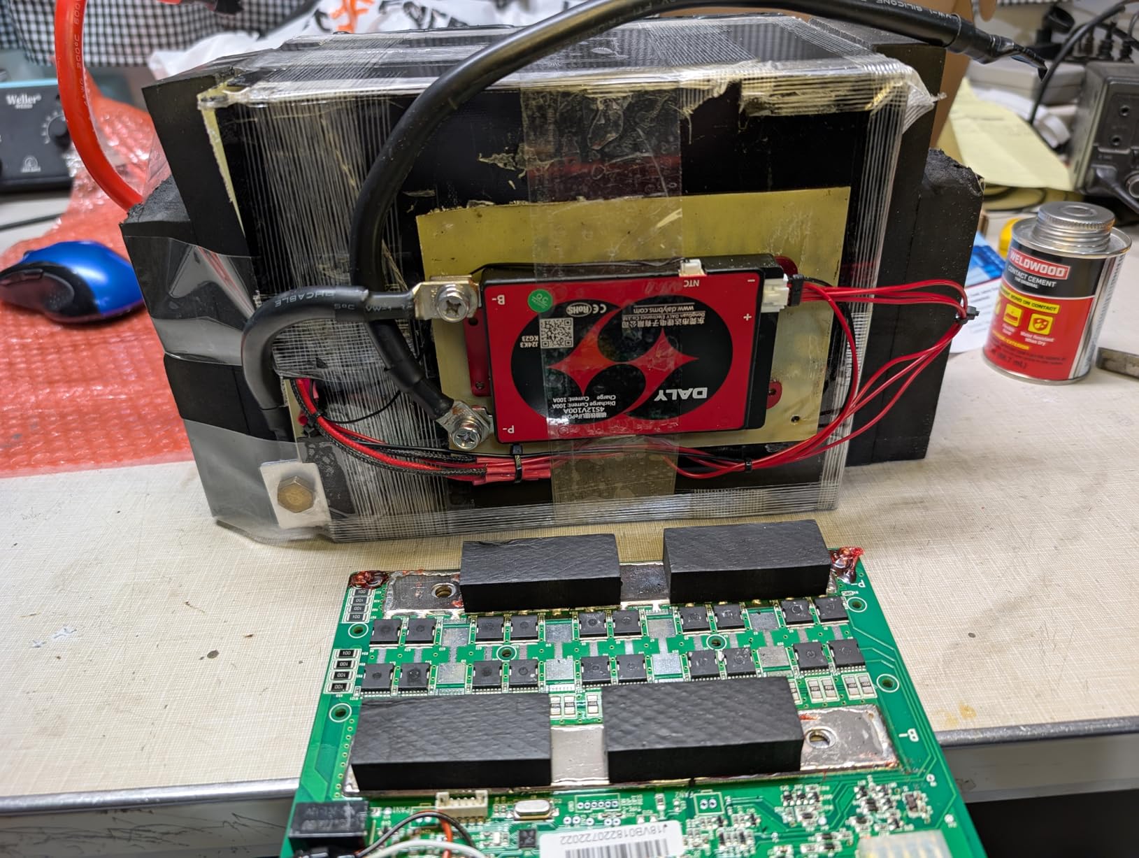 DALY BMS 4S 12V 100A LiFePO4 with Cell Balancing customer photo 2