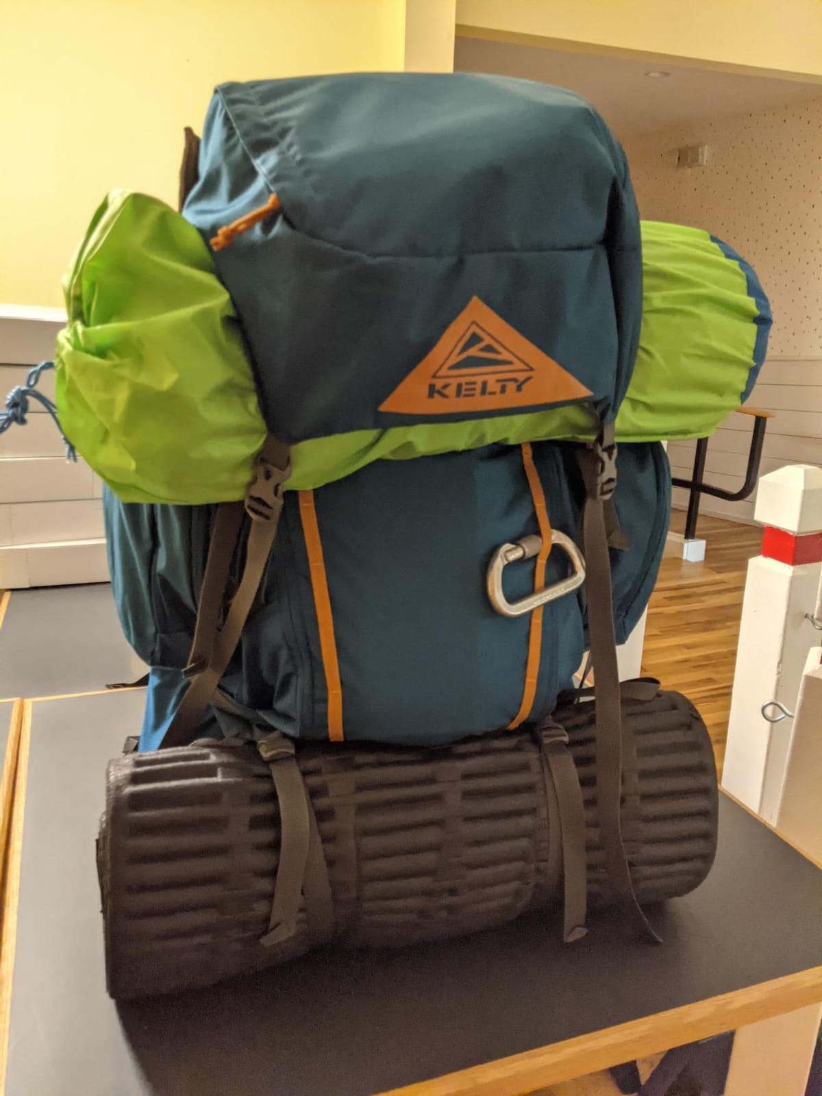 Kelty Coyote 60-105 Liter Internal Frame Backpack - Hiking, Backpacking, Travel, Adjustable Torso (65L / Black) customer photo 1